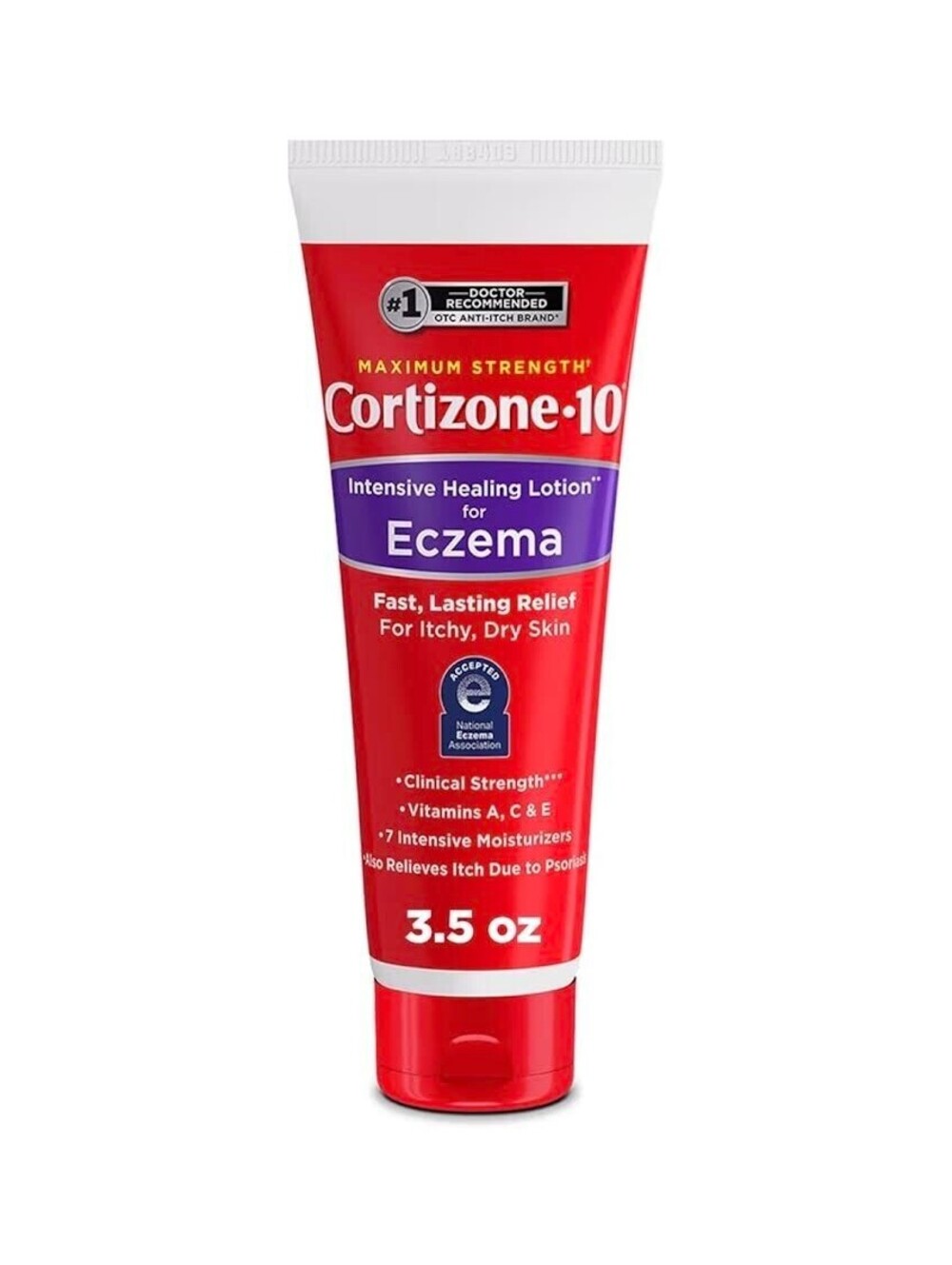 Cortizone-10 Maximum Strength Intensive Healing Lotion for Eczema, 3.5 oz